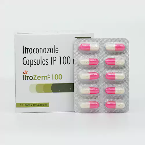 ItroZem-100 Itraconazole Capsules IP 100 mg